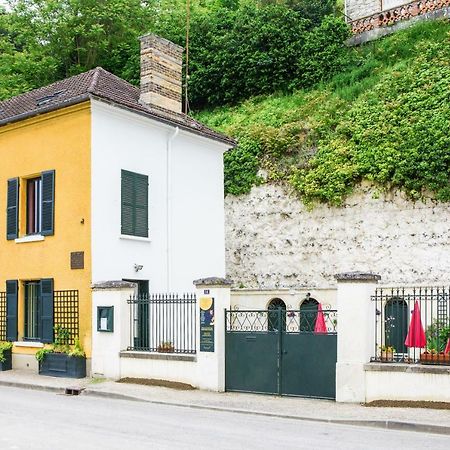Maison Ou Claude Monet Vecut A Vetheuil Panzió Kültér fotó