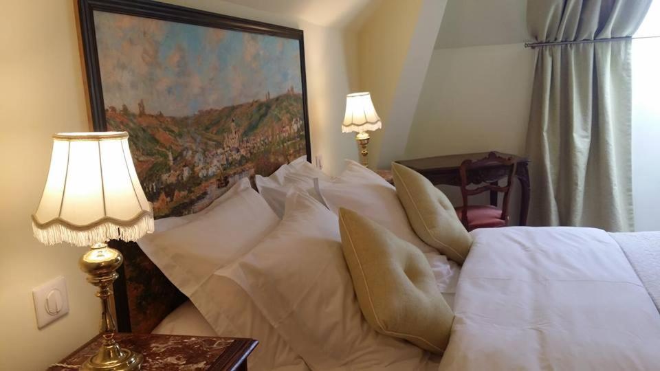 Maison Ou Claude Monet Vecut A Vetheuil Panzió Kültér fotó