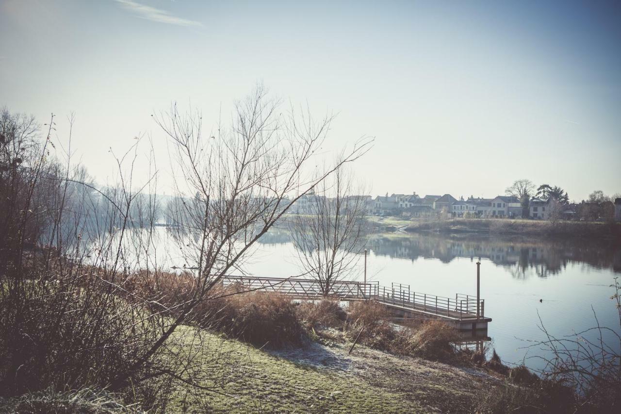 Maison Ou Claude Monet Vecut A Vetheuil Panzió Kültér fotó