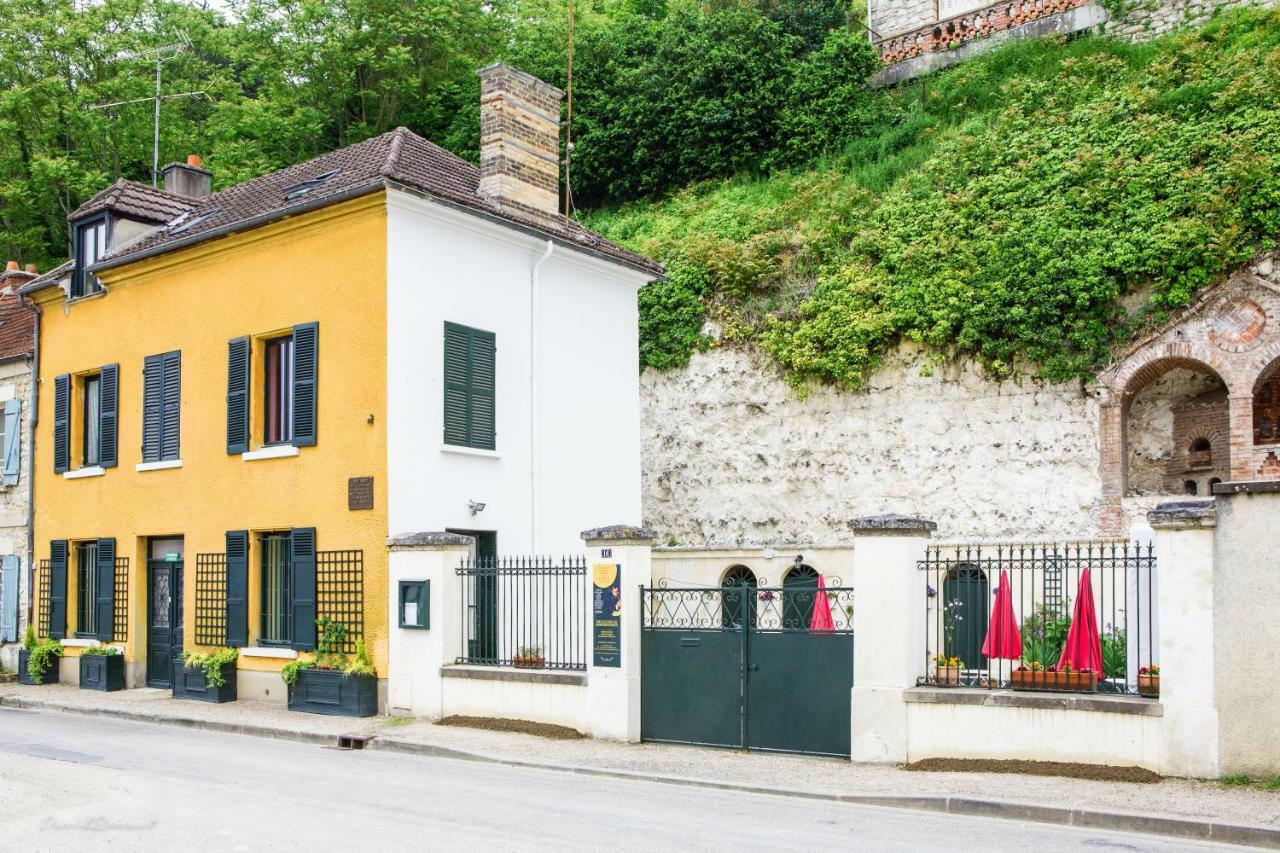 Maison Ou Claude Monet Vecut A Vetheuil Panzió Kültér fotó